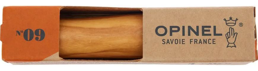 Складний ніж Opinel №9 Tradition Luxury нержавіюча сталь (002426) 002426 фото
