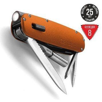 Мультитул Gerber Fit light Tool оранжевый 31-000919 фото