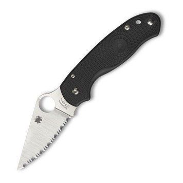 нож складний Spyderco Para 3 FRN, серрейтор (C223SBK) C223SBK фото