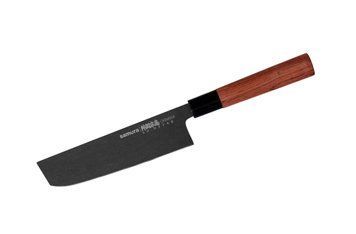 Ніж кухонний овочевий Накірі 172 мм Samura Okinawa Stonewash (SO-0174B) SO-0174B фото