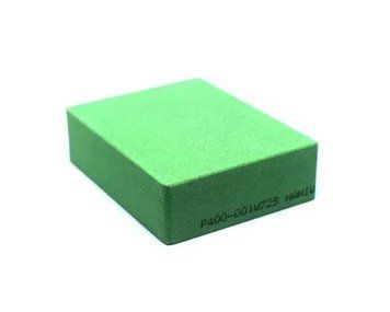 Абразивный точильный камень для заточки NANIWA Professional Stone обрез., 70х55-57х20мм 400 grit (світло-зел.) 10849 фото