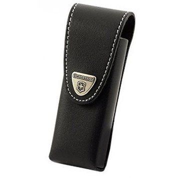 4.0523.31 Чехол поясной Victorinox черный кожаный с клипсой (111 мм, 2-4 слоя) 4.0523.31 фото