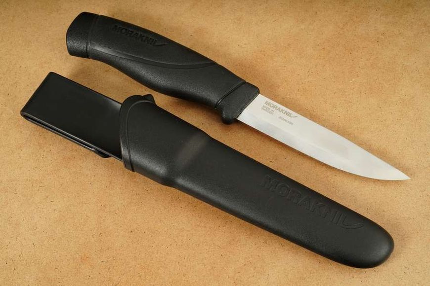 Нож Morakniv Companion Heavy Duty Black нержавеющая сталь (13158/13159) 13158 фото