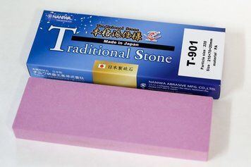 Абразивний точильний камінь для заточування NANIWA Traditional Stone 220 grit, 210x70x20мм 10961 фото
