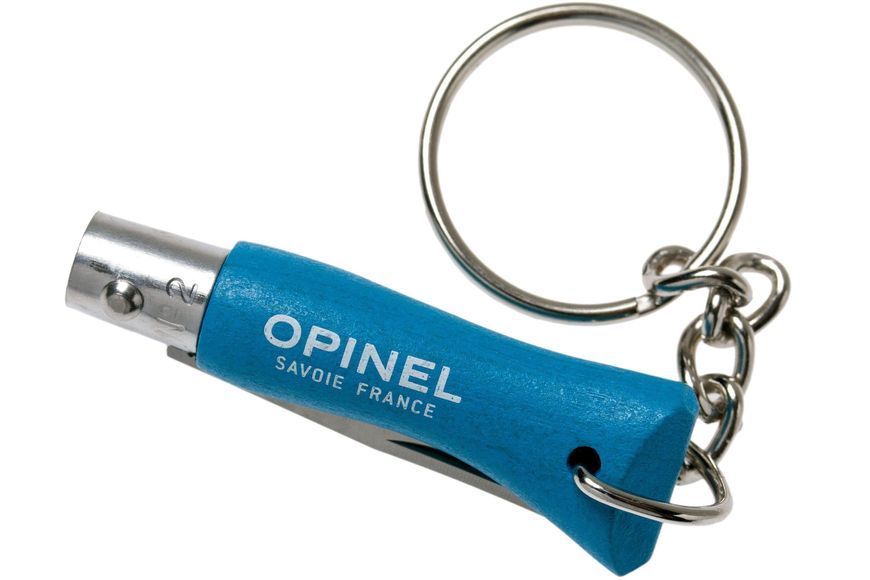 Ніж-брелок складний Opinel №2 блакитний (002270) 002270 фото