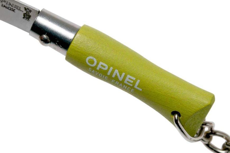 Нож-брелок складной Opinel №2 салатовый (002271) 002271 фото
