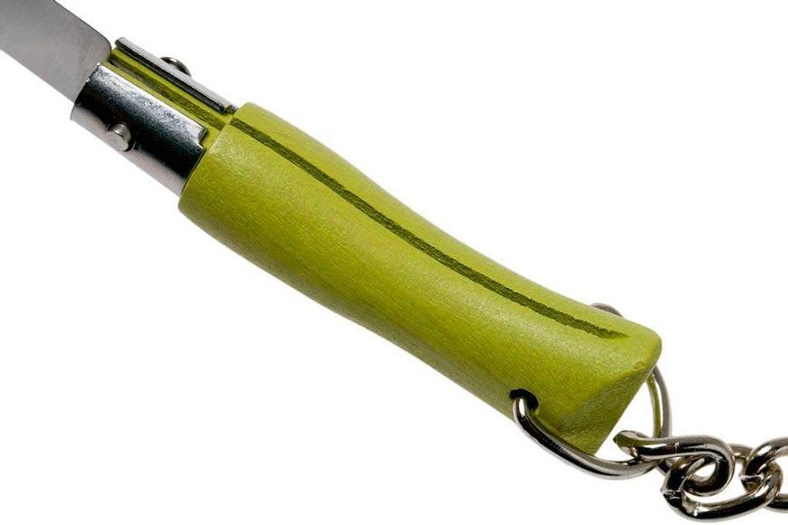 Нож-брелок складной Opinel №2 салатовый (002271) 002271 фото