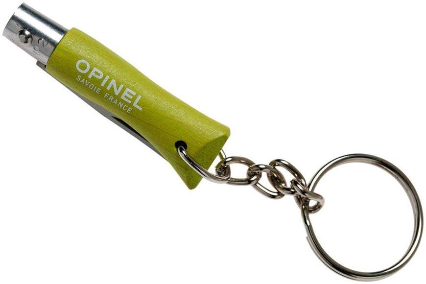 Нож-брелок складной Opinel №2 салатовый (002271) 002271 фото