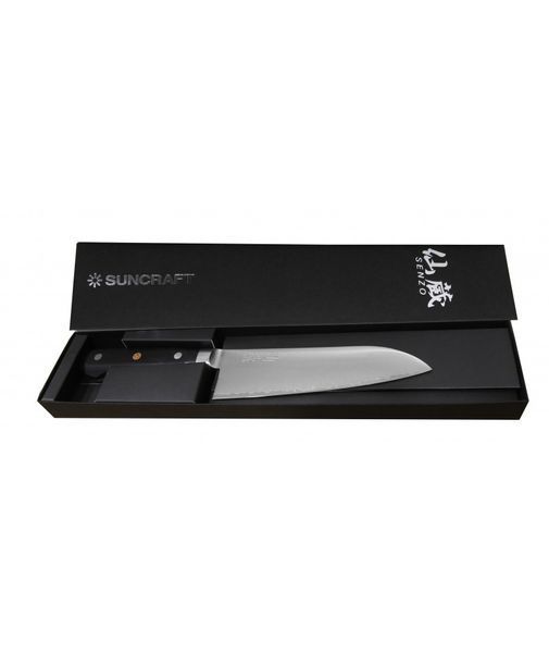 Кухонний ніж Сантоку 165 мм Suncraft Senzo Professional (MP-03) MP-03 фото