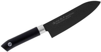 Кухонний ніж Сантоку 170 мм Satake Swordsmith Black (805-735) 805-735 фото