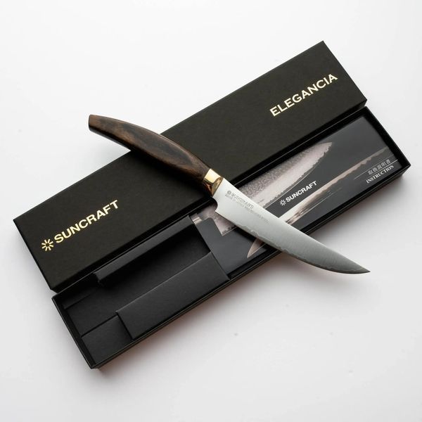 Кухонний ніж для стейку 120 мм Suncraft Elegancia (KSK-06) KSK-06 фото