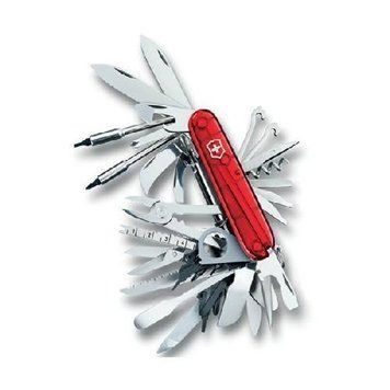 1.6795.XAVТ Ніж Victorinox Swiss Champ XAVT прозо. червоний 1.6795.XAVT фото