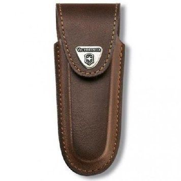 Чохол для ножів шкіряний Victorinox на липучці 2-4 шари 111мм (4.0537) 4.0537 фото