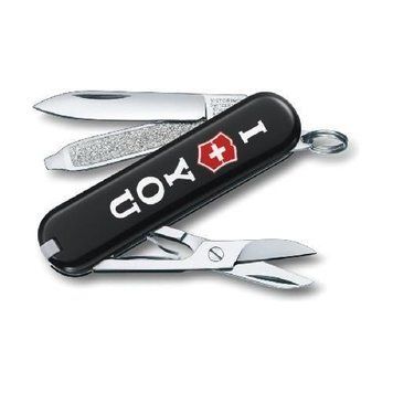 Ніж Victorinox Classic The Gift 0.6223 чорний (Vx06223.853) 0.6223.853 фото