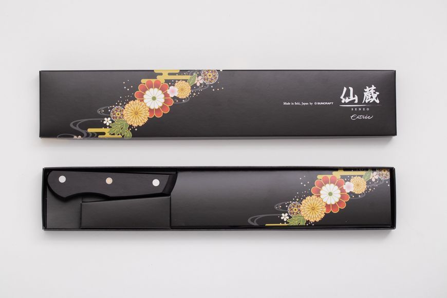 Кухонний ніж Сантоку 167 мм Suncraft Senzo Entree (EN-02) EN-02 фото