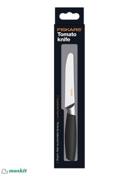 Нож для томатов зубчатое лезвие 11 см Fiskars Functional Form+ 1016014 фото